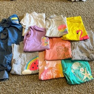 Toddler girl 2t summer shirts